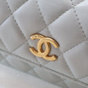Chanel Mini Lambskin Camell...
