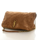Saint Laurent Large Suede J...