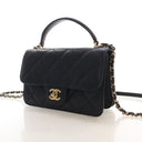 Chanel Mini Lambskin Top Ha...