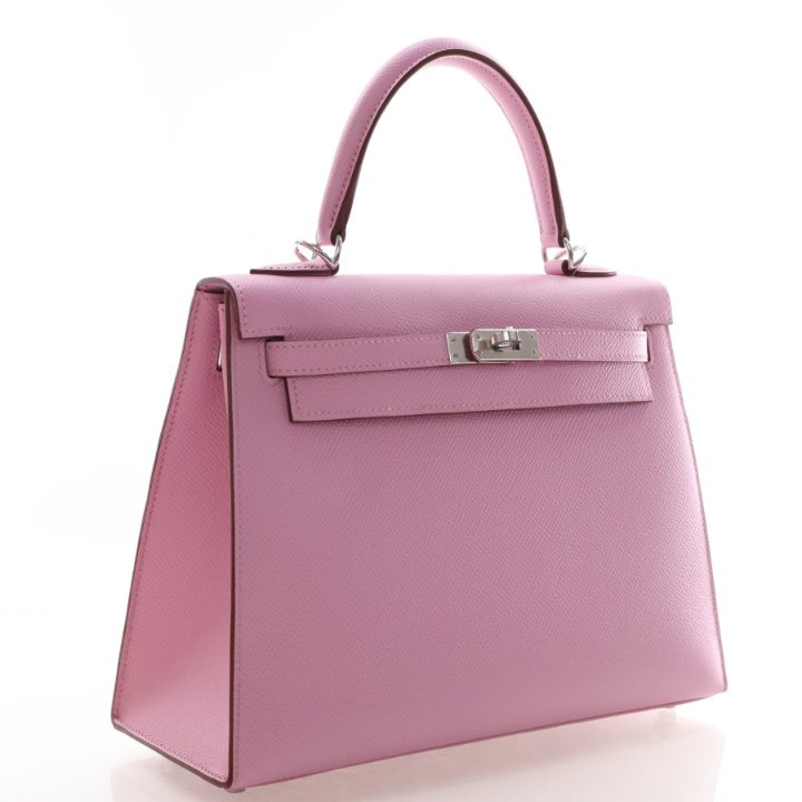 Hermes Mauve Sylvestre Epsom Sellier Kelly 25