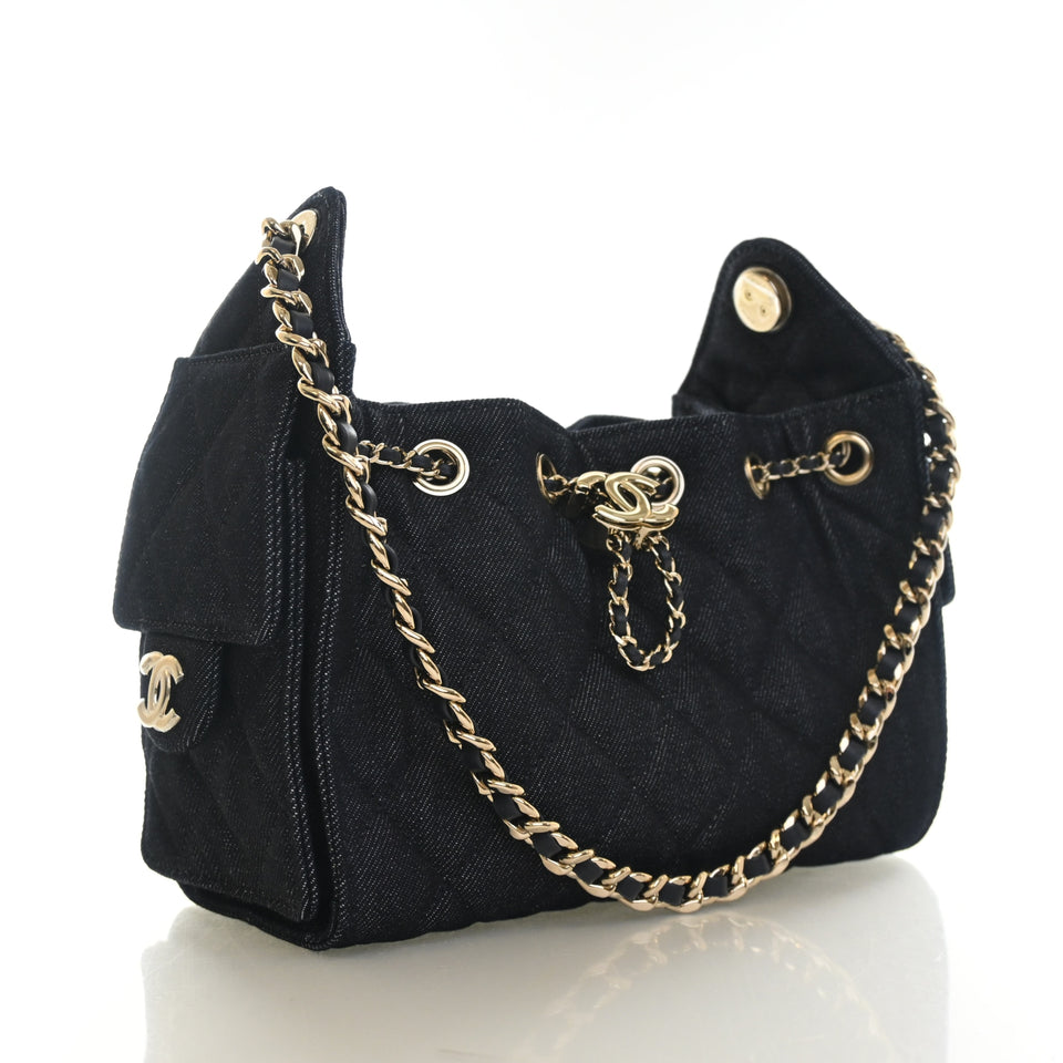 Chanel Mini Denim 25 Hobo