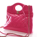Chanel Large Glazed Calfski...