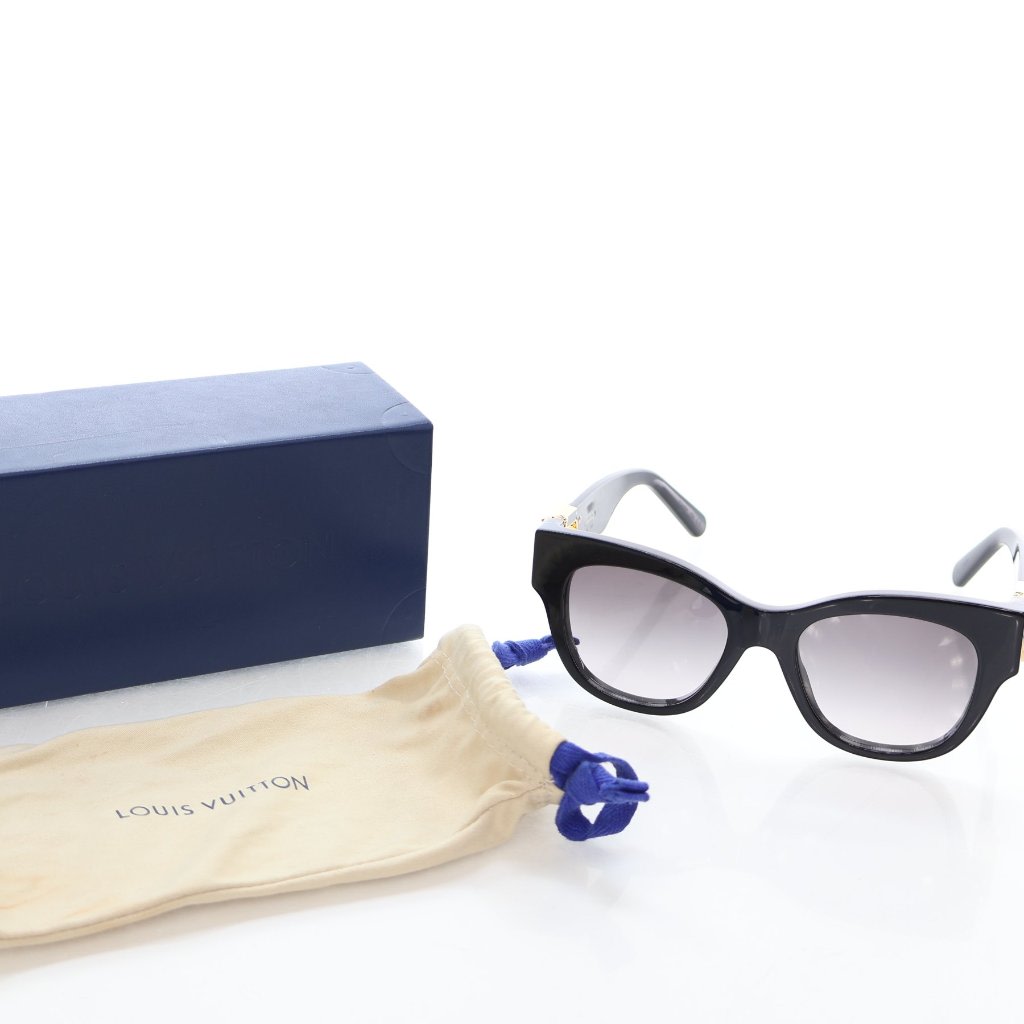 Pre-Owned Louis Vuitton Sunglasses, with included accessories