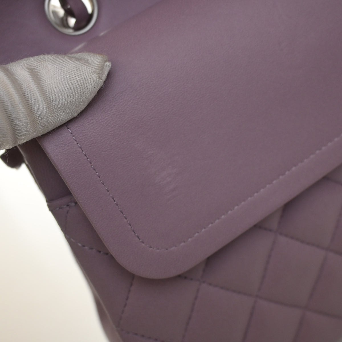 Chanel Medium Lambskin Classic Double Flap Bag, photo 14 of 15