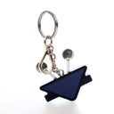 Prada Saffiano Robot Key Charm