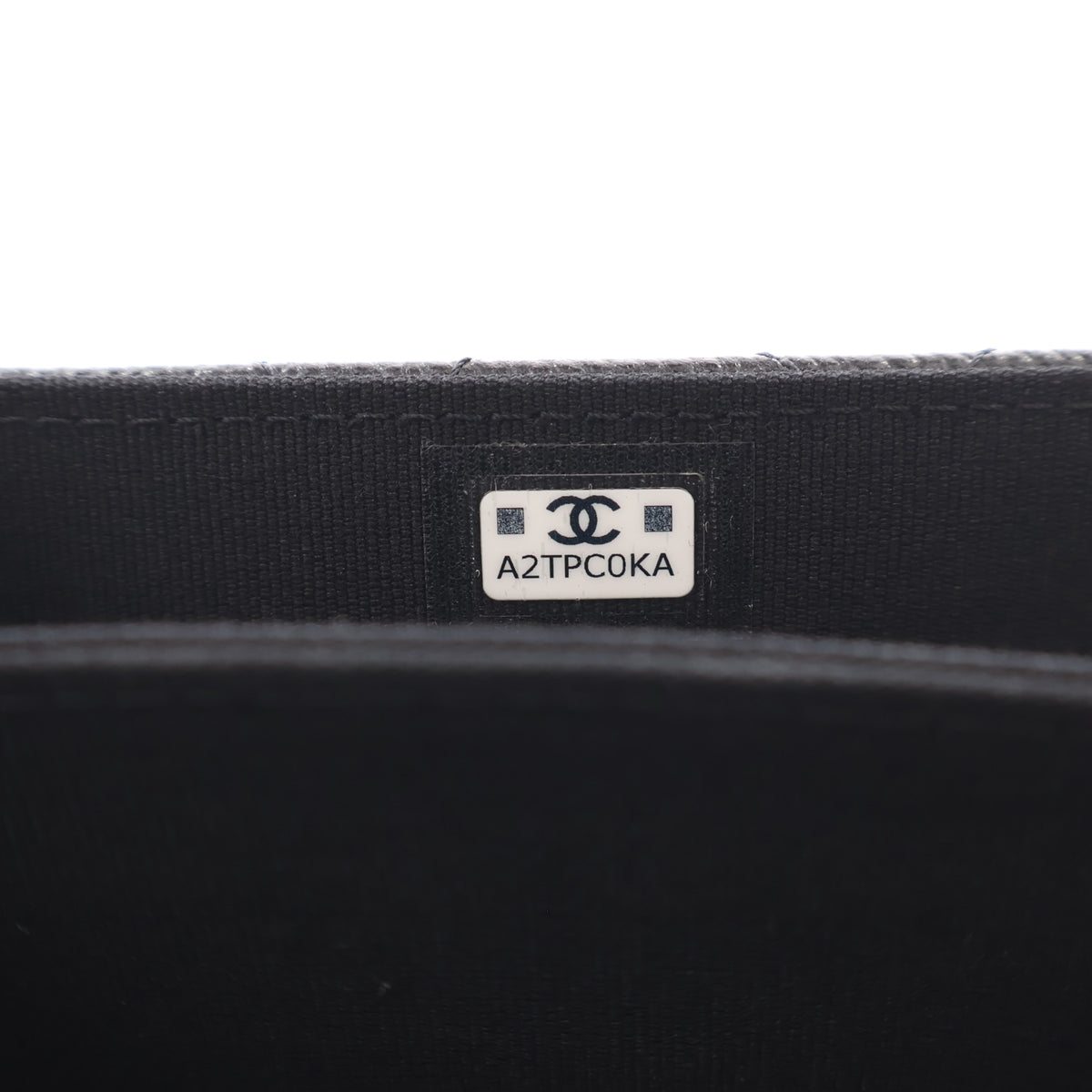 Chanel Mini Caviar Ribbon Chain Cardholder Crossbody, photo 15 of 16