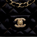 Chanel Mini Lambskin Square...
