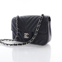 Chanel Mini Black Caviar Ch...