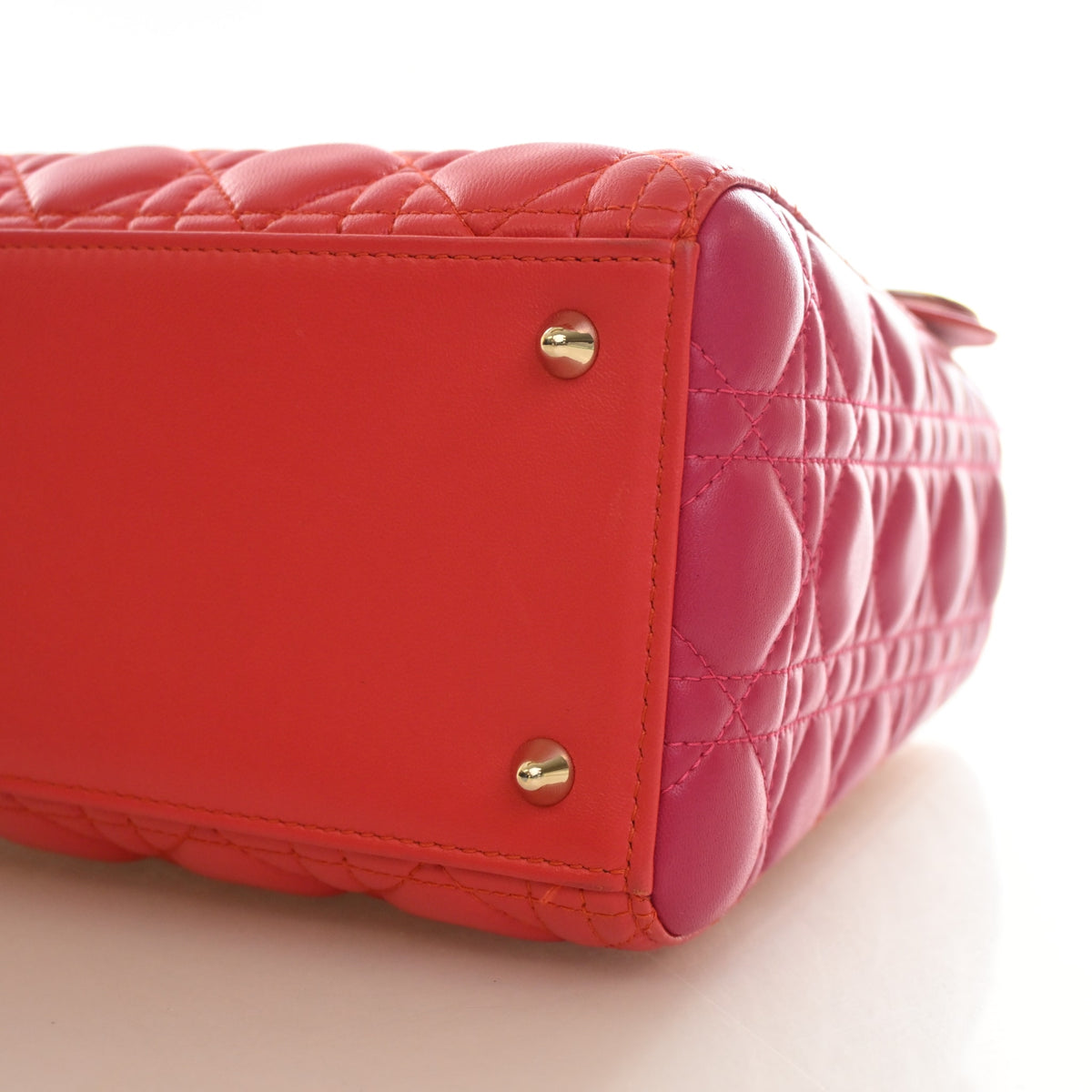 Pre-Owned Christian Dior Lady Dior Medium Lambskin, base view, photo 8 of 17