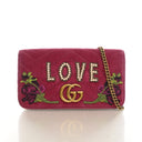 Gucci Mini Velvet GG Matela...