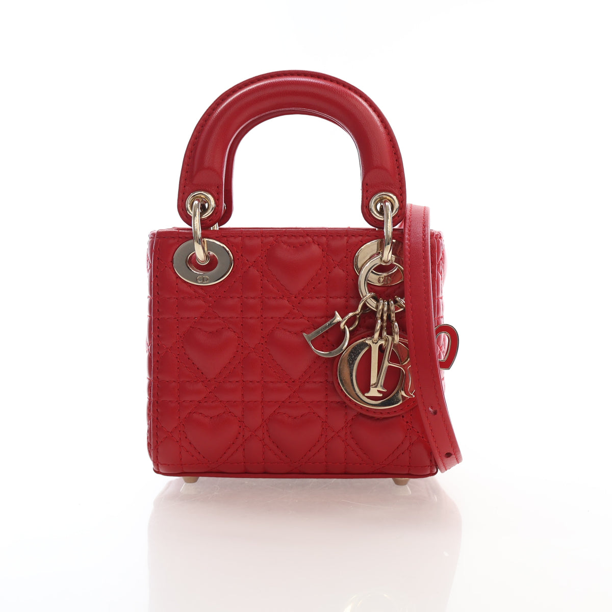 Christian Dior Micro Lambskin Dioramour Lady Dior, photo 1 of 16