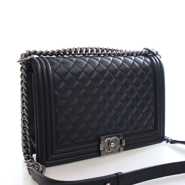 Chanel Medium Lambskin Boy Bag
