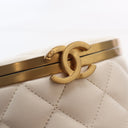 Chanel Small Lambskin Crown...