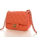 Chanel Mini Lambskin Square...