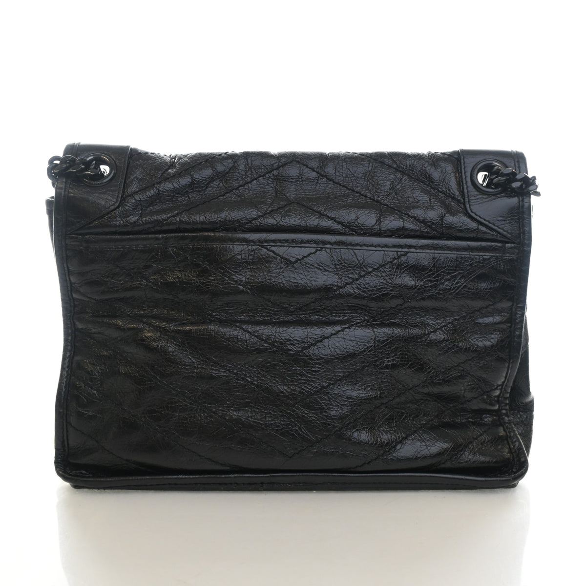 Pre-Owned Saint Laurent Medium Calfskin Niki, back view