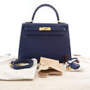 Hermes Bleu Indigo Epsom Ke...