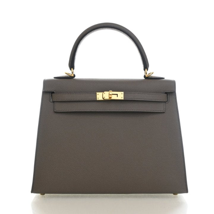 Hermes Etain Epsom Sellier Kelly 25