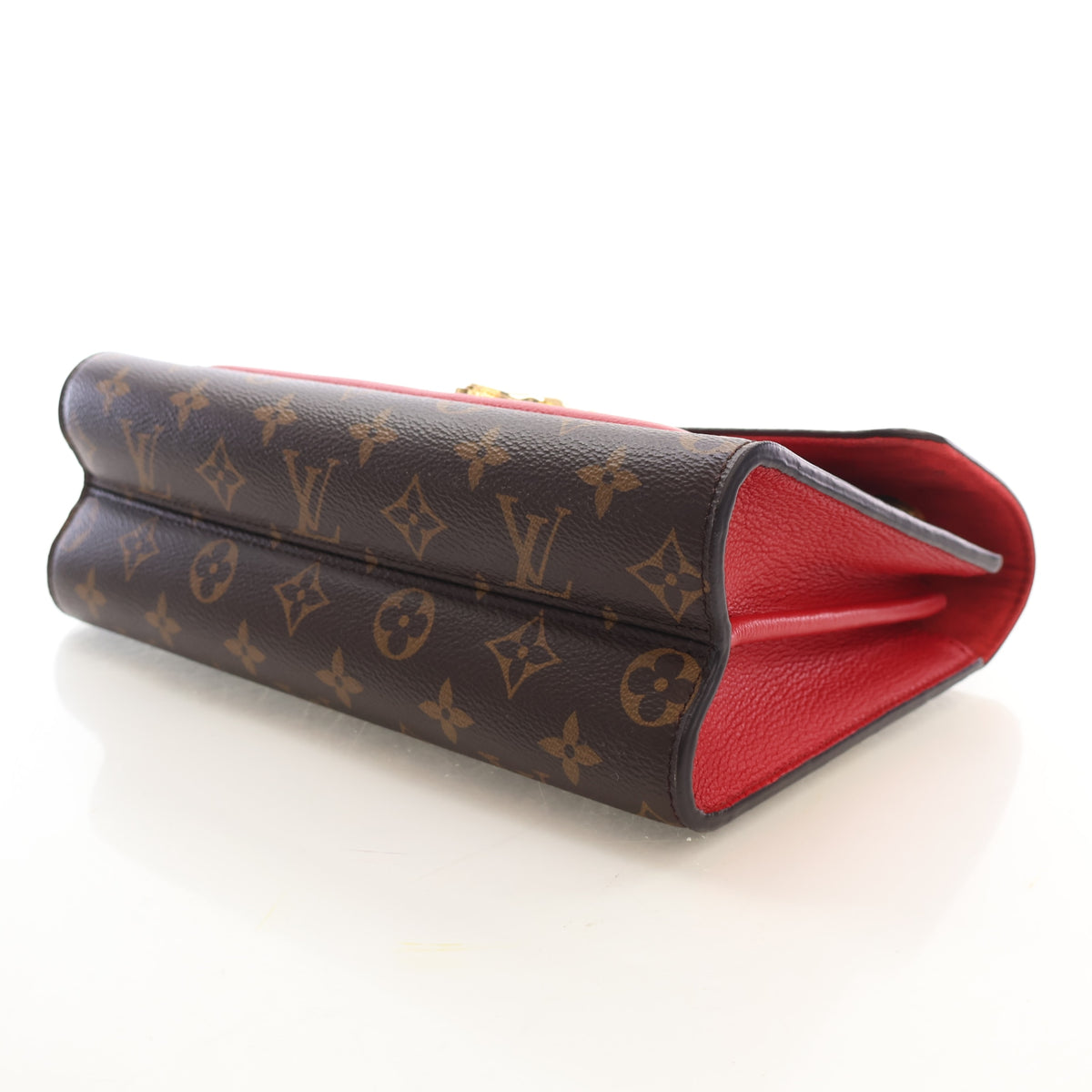Pre-Owned Louis Vuitton Coated Canvas Monogram Victoire Handbag, side view