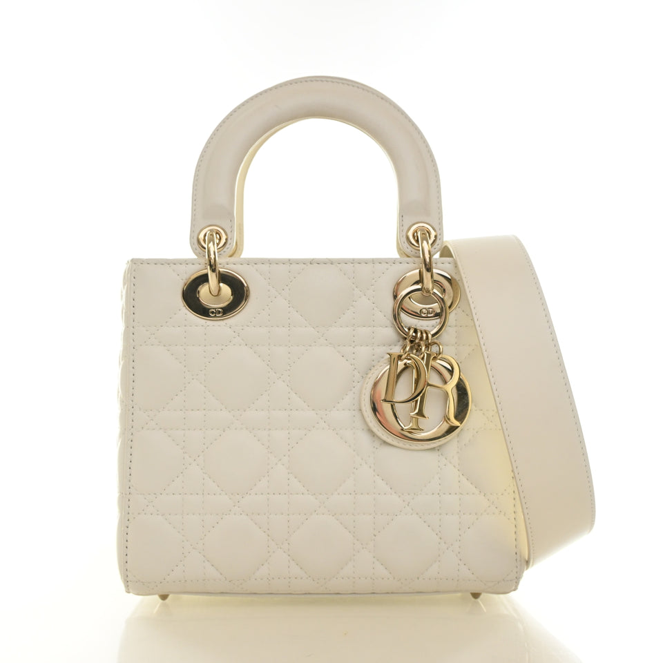 Christian Dior Small Lambskin Lady Dior