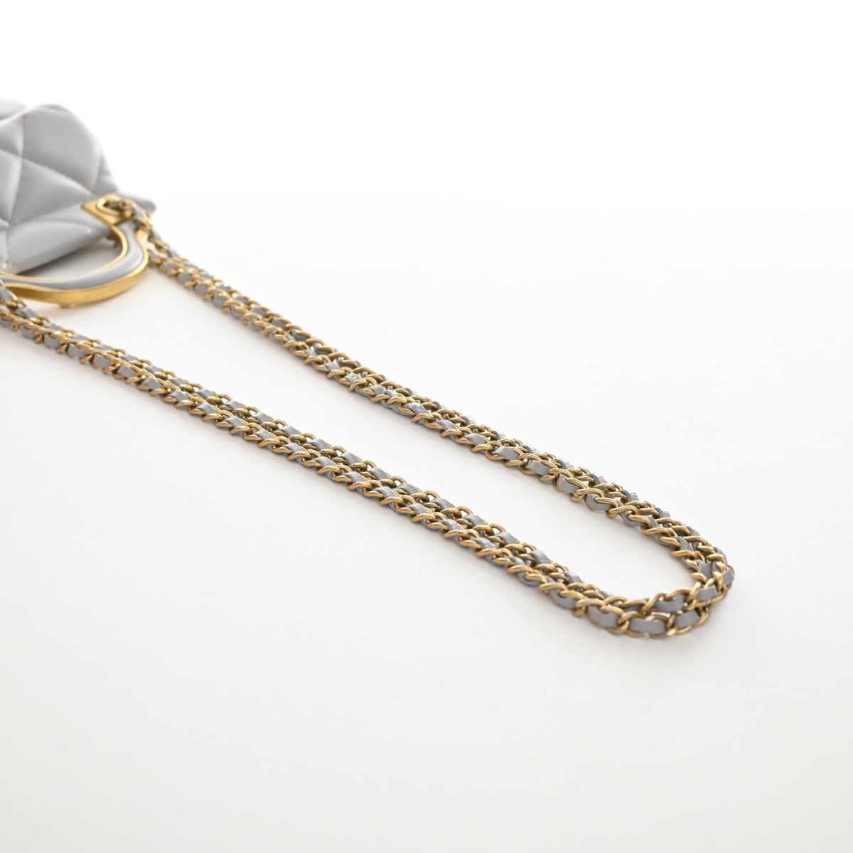 Chanel Lambskin Lady Flap Card Holder With Chain, photo 10 of 14