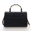 Chanel Mini Lambskin Top Ha...