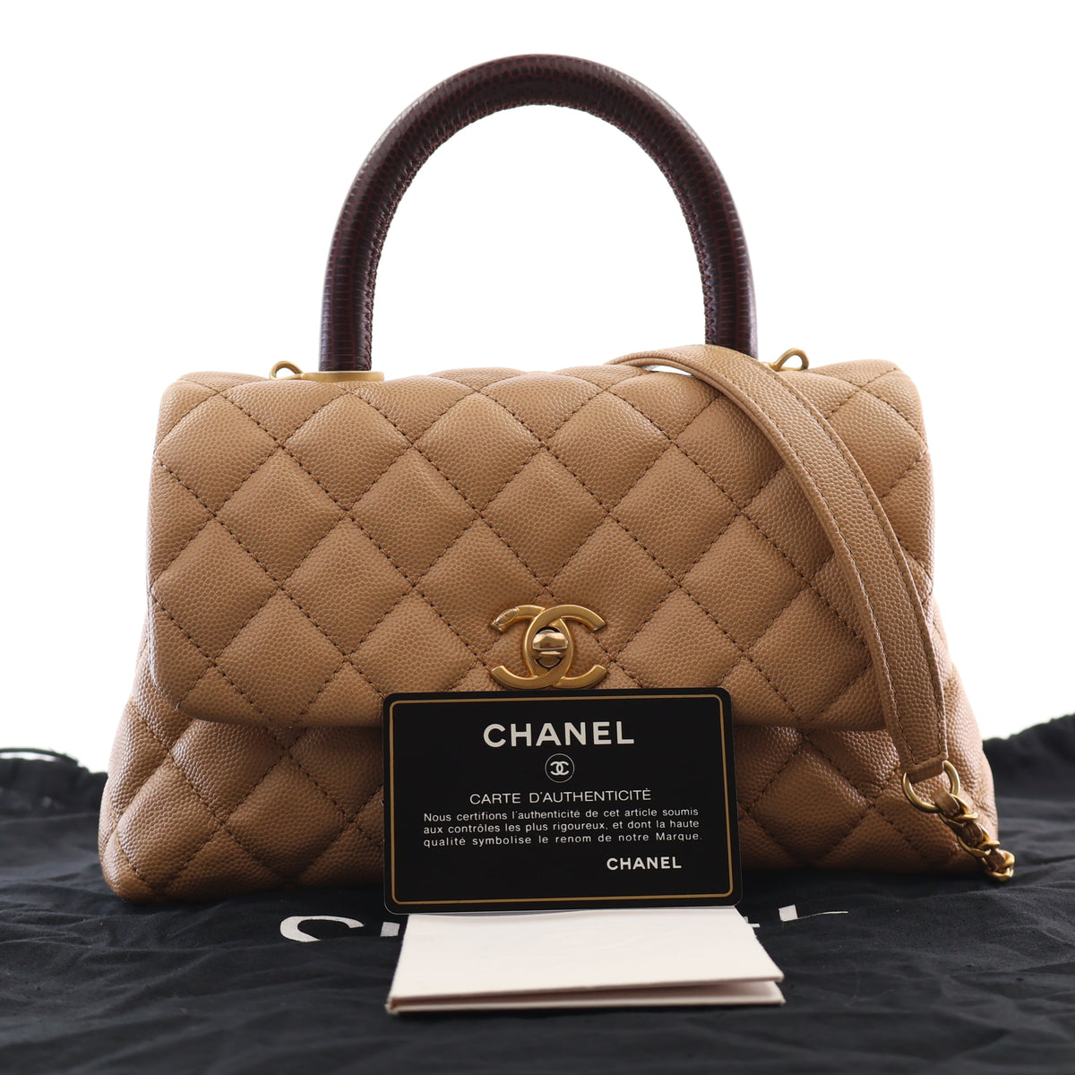 Chanel Small Caviar Coco Handle Bag, photo 22 of 22