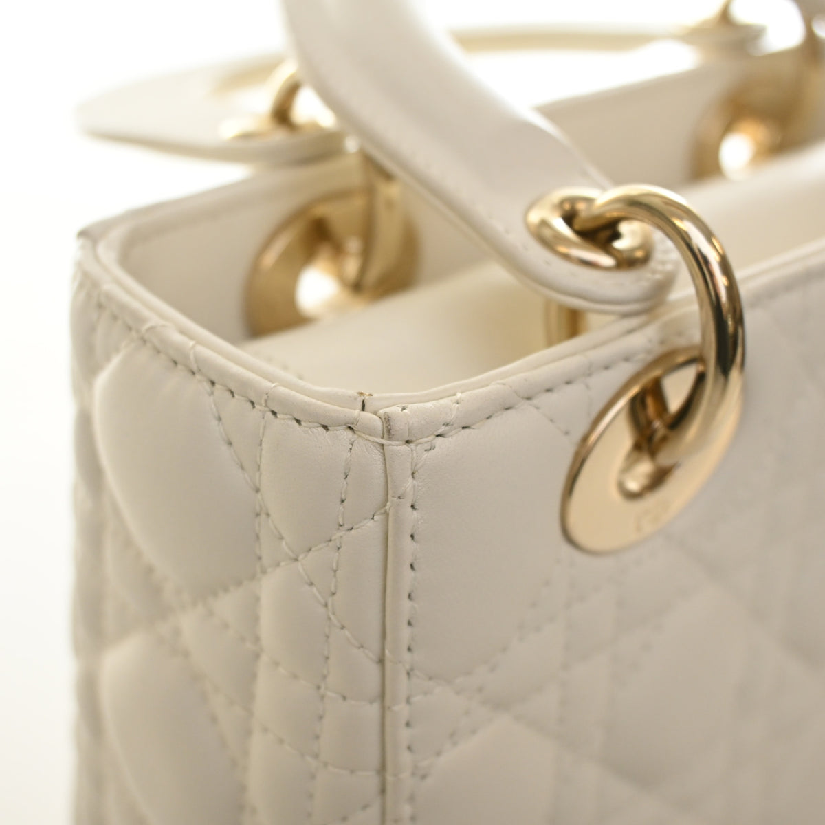 Christian Dior Small Lambskin Lady Dior, photo 15 of 21