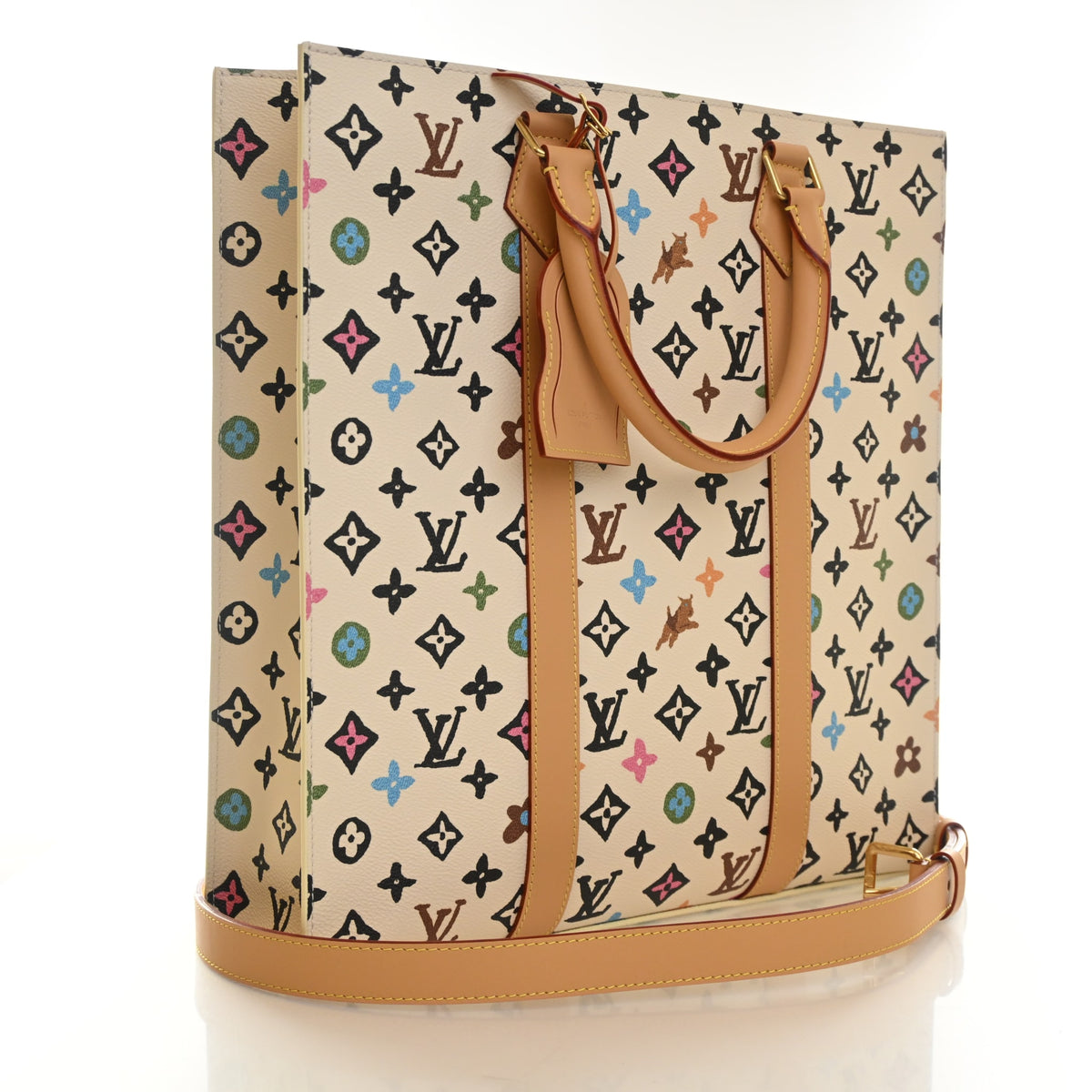 Pre-Owned Louis Vuitton Sac Plat Monogram Craggy, front view