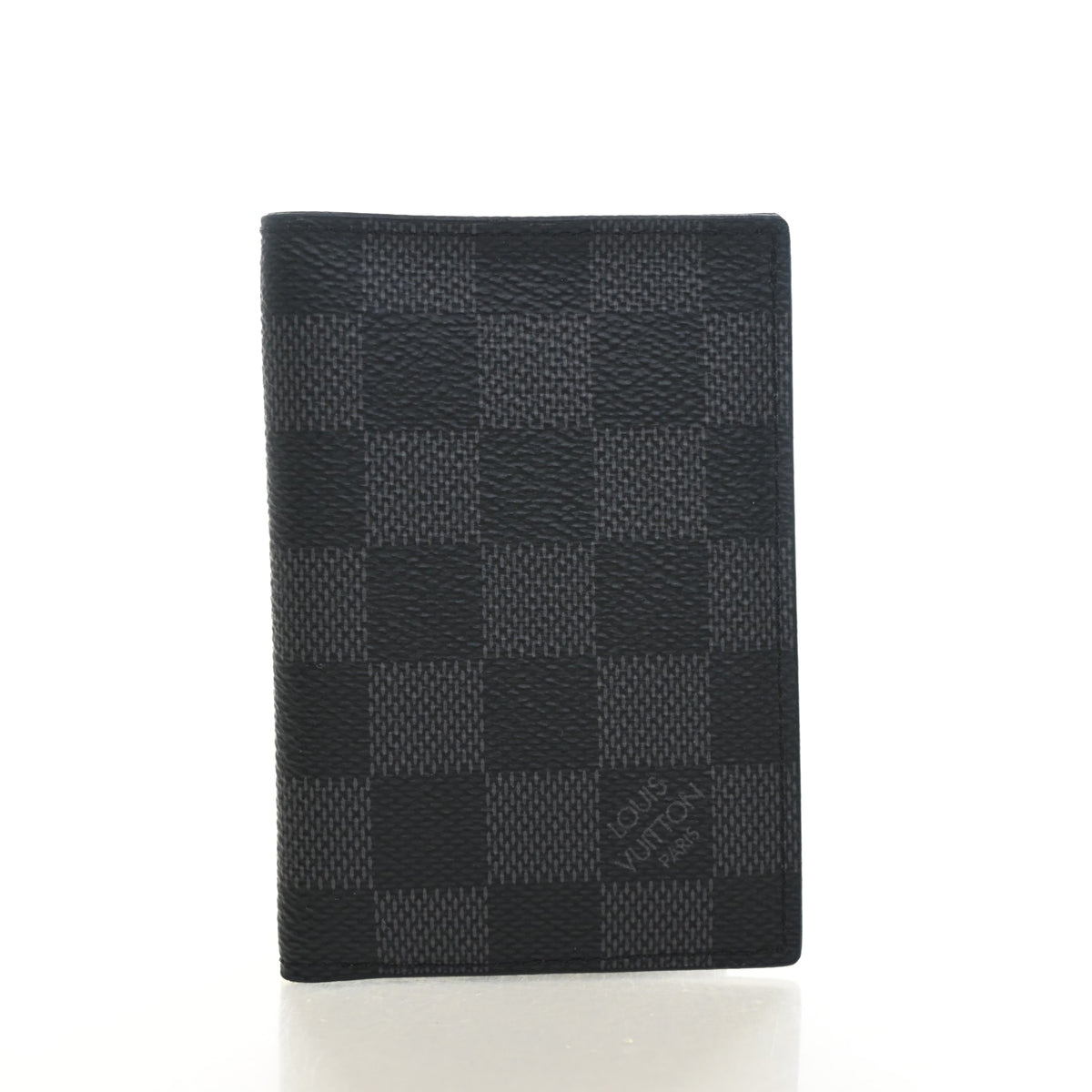 Pre-Owned Louis Vuitton Damier Graphite Pocket Organizer, front view
