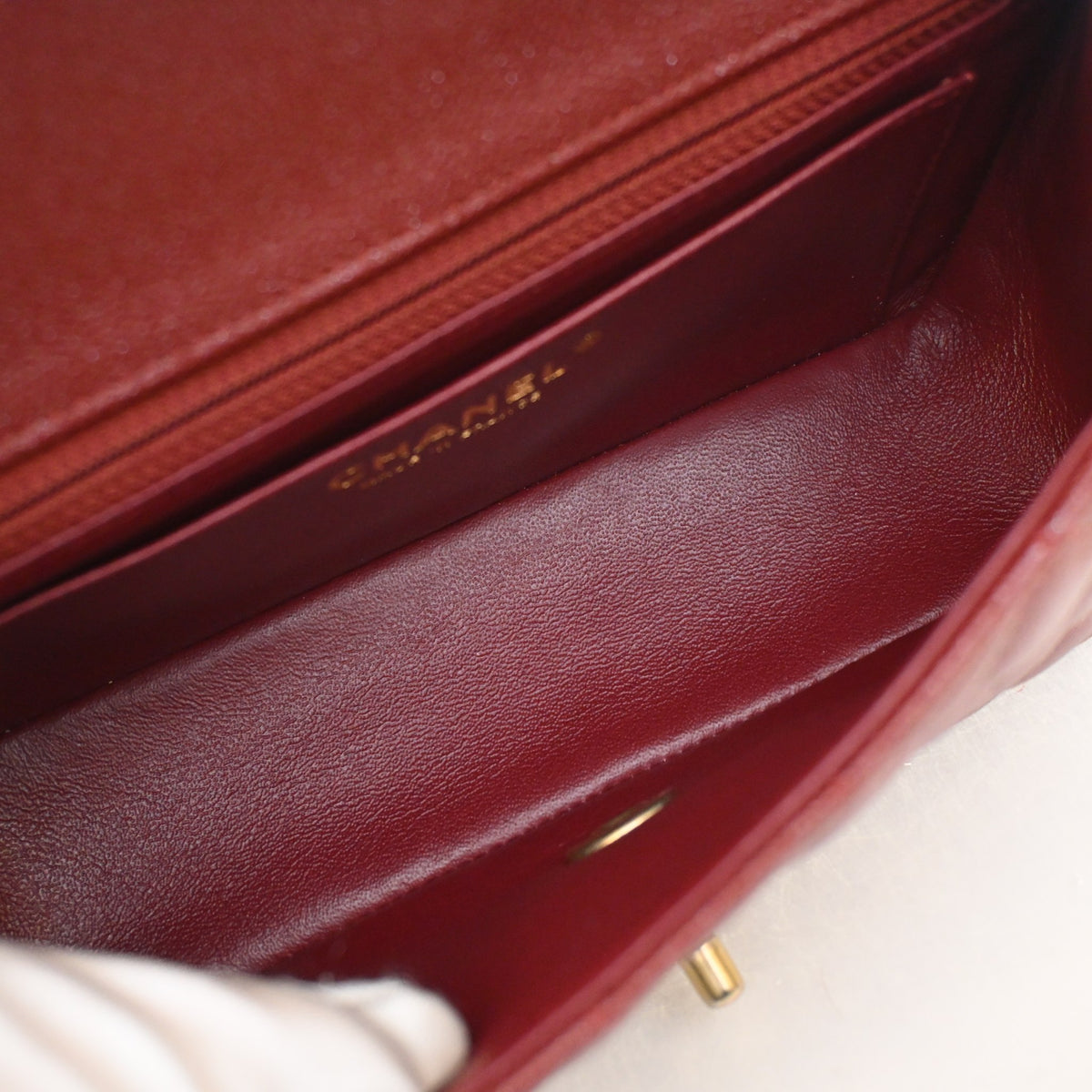 Chanel Mini Caviar Rectangular Classic Flap Bag, photo 12 of 14