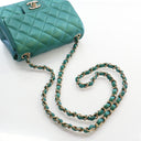 Chanel Mini Lambskin Square...