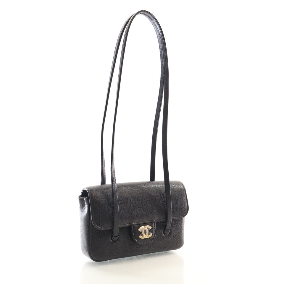 Chanel Mini Caviar Preppy Coco Flap Bag