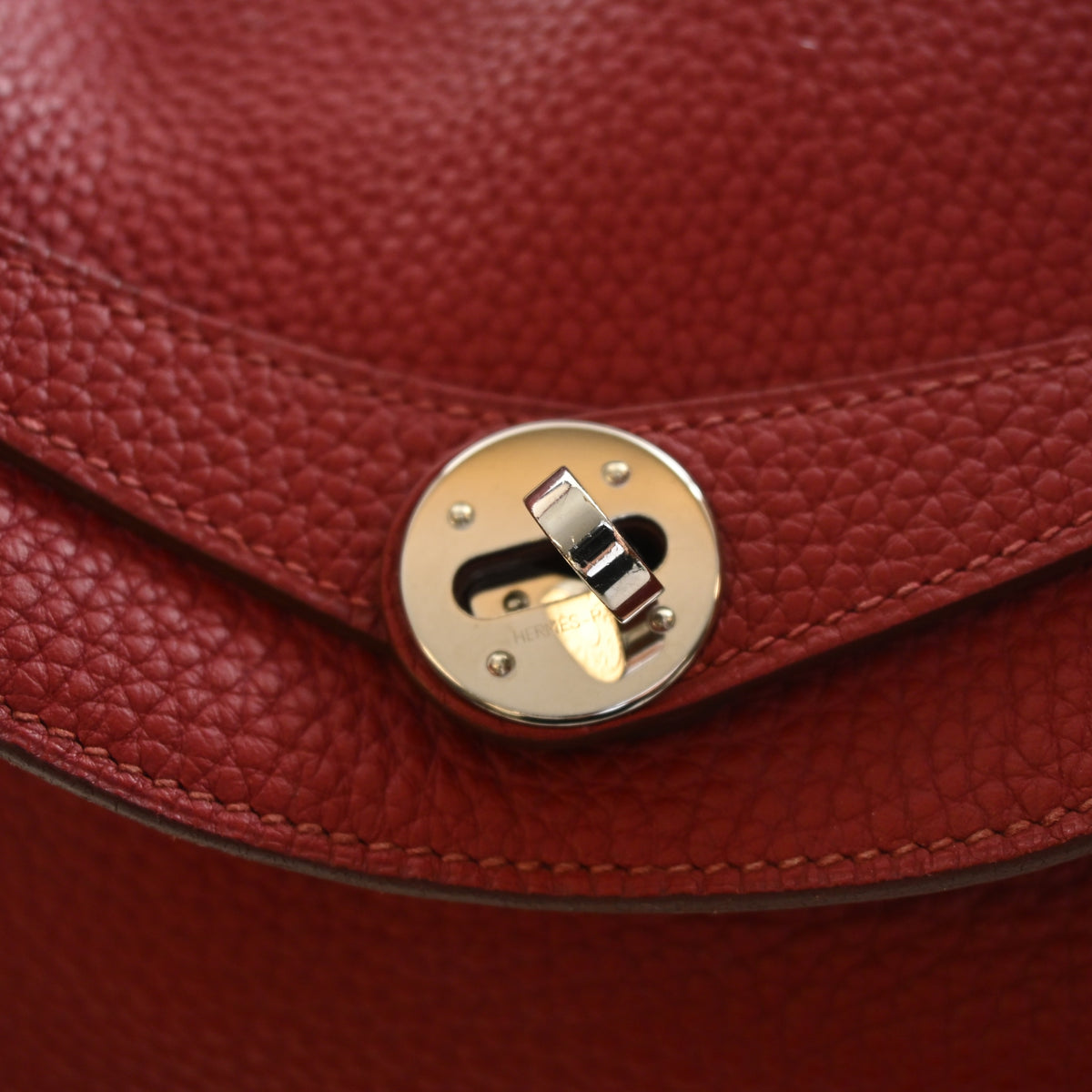 Hermes Rouge Garance Clemence Lindy 30, photo 4 of 20