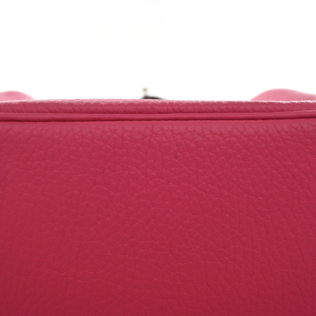 Hermès Rose Shocking Clemence Mini Lindy 20, photo 13 of 15