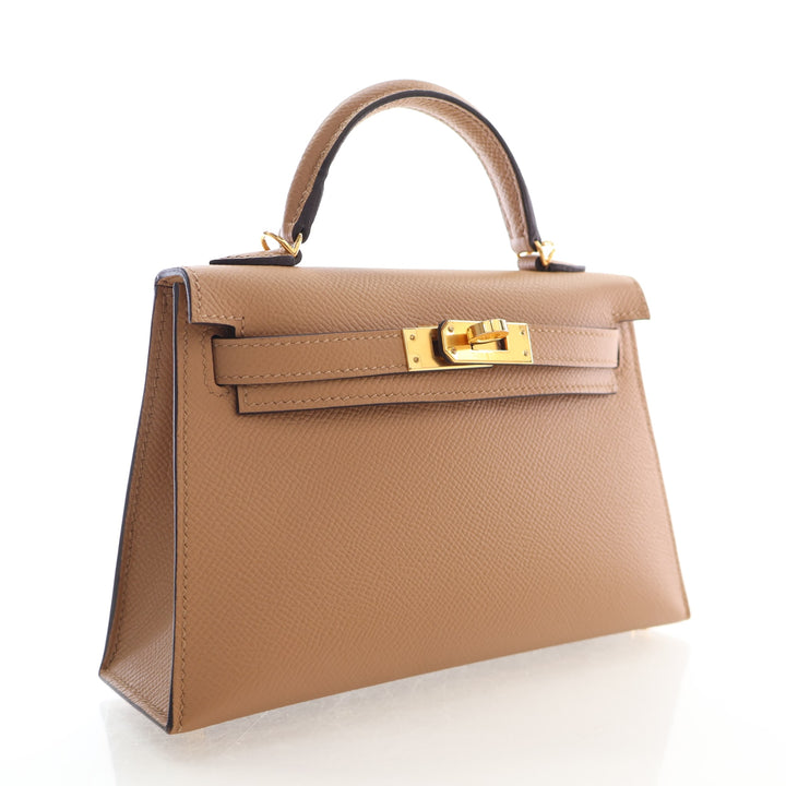 Hermes Chai Epsom Mini Kelly