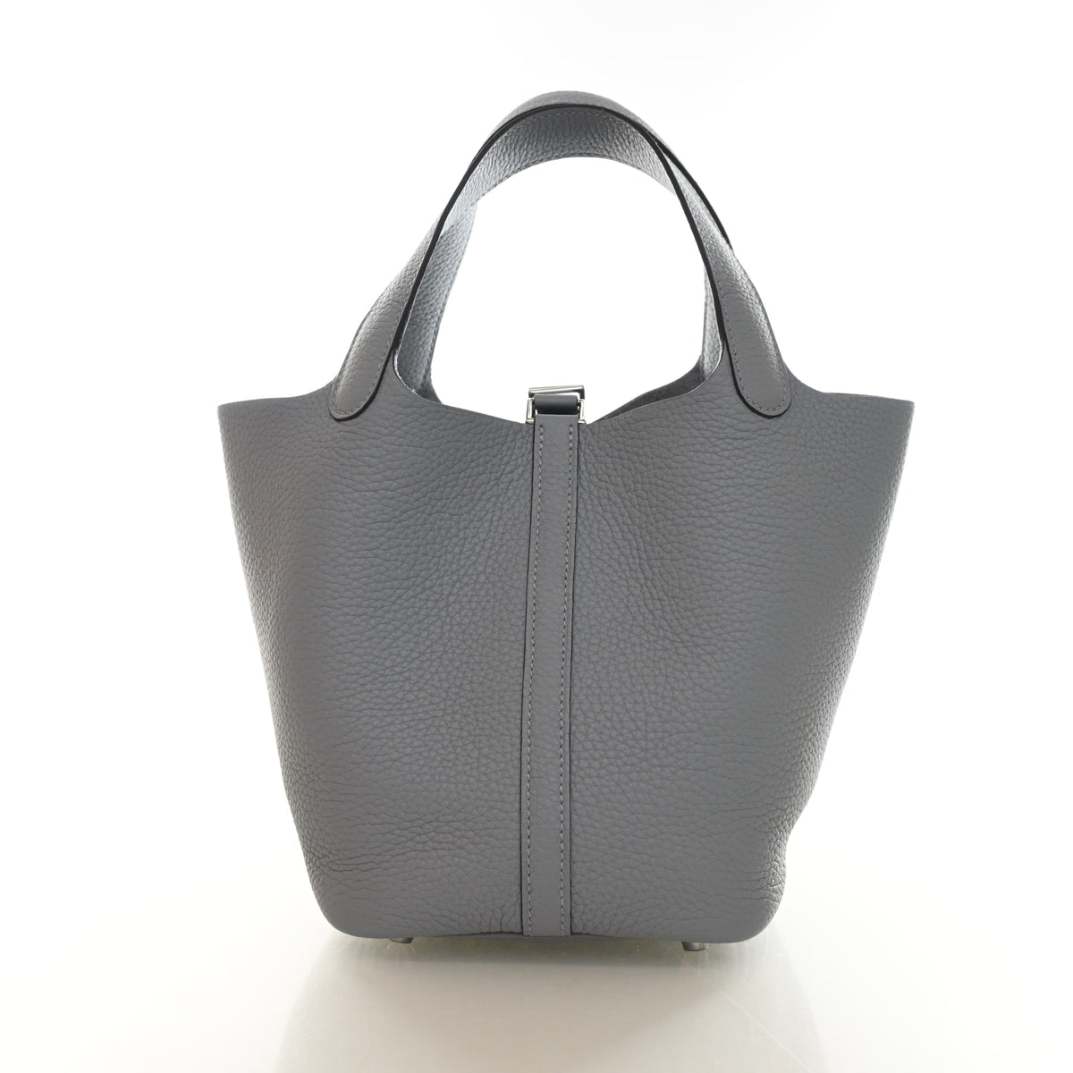 Hermes Gris Pantin Clemence Picotin Lock 18, photo 10 of 12