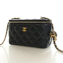 Chanel Small Lambskin Pearl...
