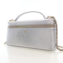 Chanel Lizard Embossed Calf...