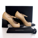 Chanel CC Pearl Mary Jane P...