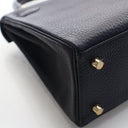Hermes Noir Togo Lizard Tou...