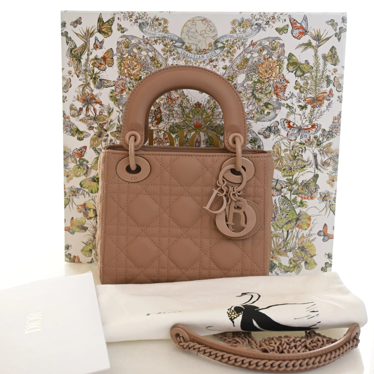 Christian Dior Mini Ultra Matte Calfskin Lady Dior, photo 16 of 16