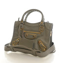 Balenciaga Mini Goatskin Me...