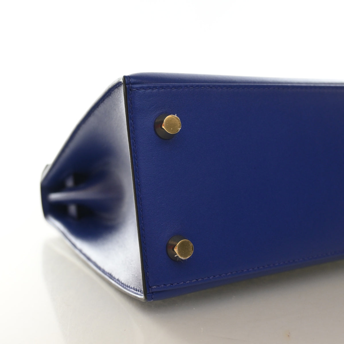 Hermes Bleu Electrique Veau Tadelakt Kelly 25, photo 6 of 18
