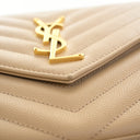 Saint Laurent Calfskin Cass...