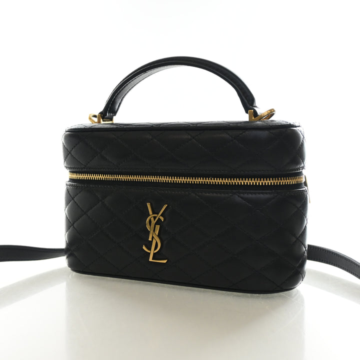 Saint Laurent Medium Lambskin Gaby Vanity