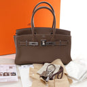 Hermes Etoupe Evercolor Sho...