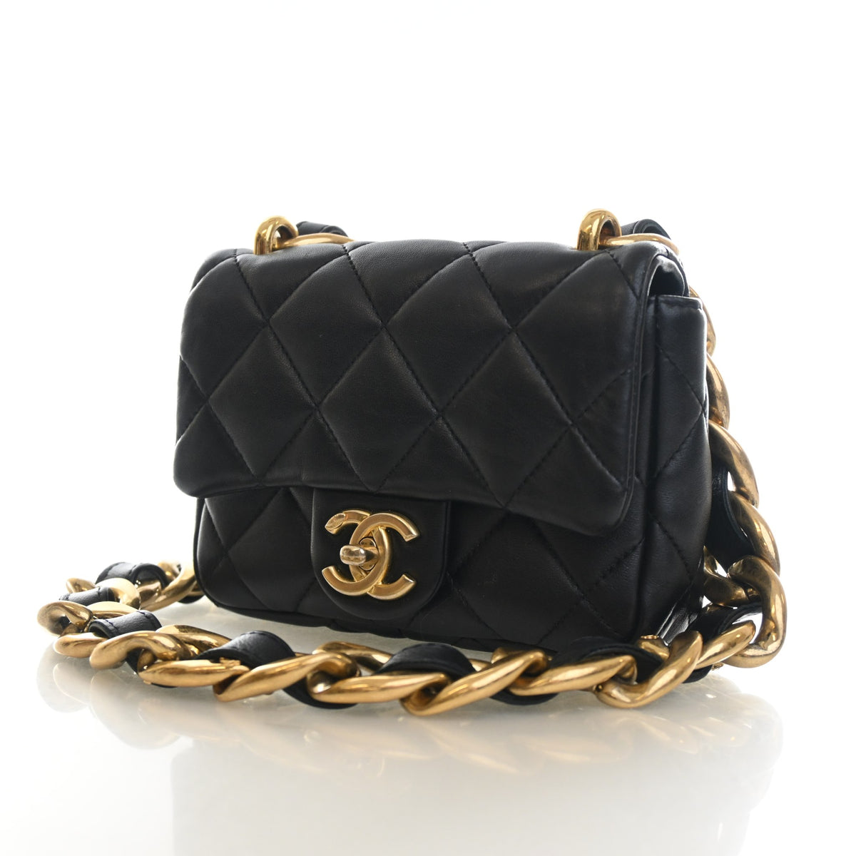 Chanel Small Lambskin Funky Town Flap Bag, photo 3 of 15