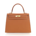 Hermes Gold Epsom Sellier K...