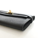 Hermes Noir Epsom Kelly Cla...