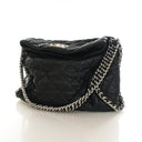 Chain Lambskin Around Hobo Bag